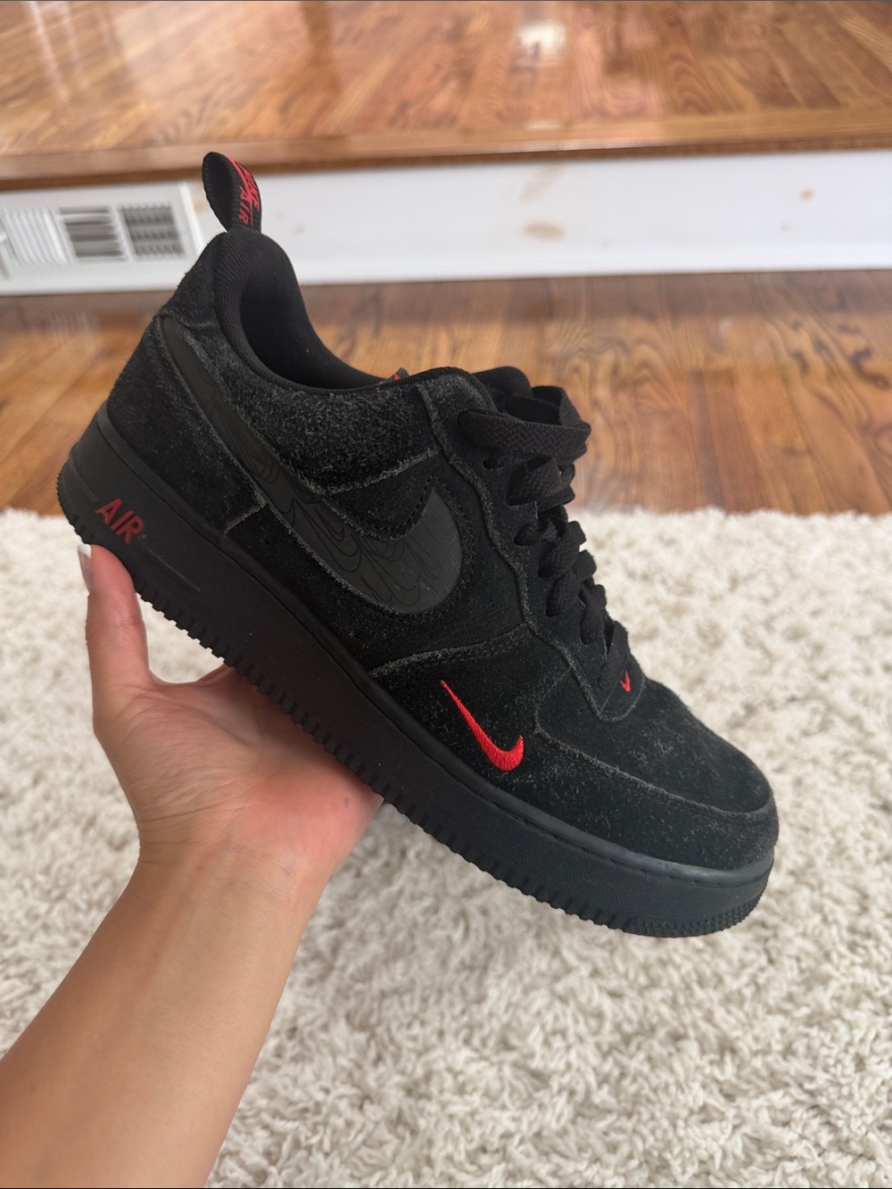 Nike Air Force 1 Low
Multi-Swoosh Black Crimson